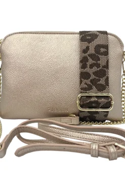 Zjoosh Hugo Cross Body Bag | Gold